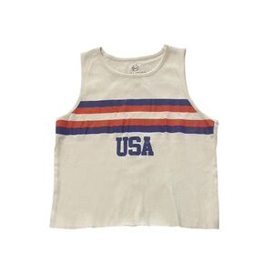 Hills & Valleys USA Graphic Tank Top